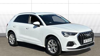Używany Audi Q3 Sport 150 KM (110 kW) 2020 Biały SUV