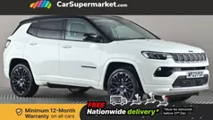 White/black Used 2023 Jeep Compass SUV | £16,197 (Fair price)