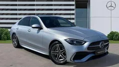 Silver Used 2024 Mercedes C200 AMG line Sedan | £31,152 (Fair price)