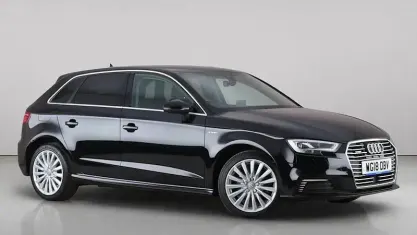 Used Audi A3 e-tron 150 HP (110 kW) 2018 Black Hatchback