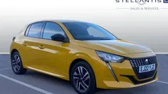 Yellow Used 2022 Peugeot 208 Allure Premium Hatchback | £13,743 (Fair price)