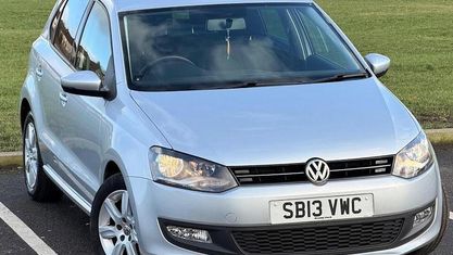 Używany VW Polo Match 60 KM (44 kW) 2013 Srebrny Hatchback