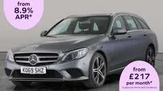 Grey Used 2019 Mercedes C220 Premium Plus Estate | £15,606 (Good price)
