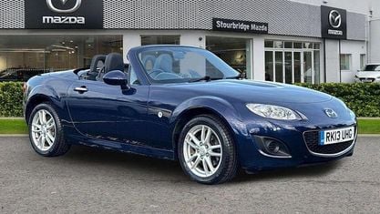 Używany Mazda MX5 126 KM (92 kW) 2013 Niebieski Kabriolet