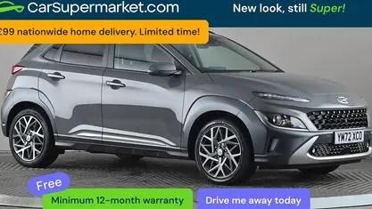 Used Hyundai Kona Premium 141 HP (103 kW) 2022 Grey SUV