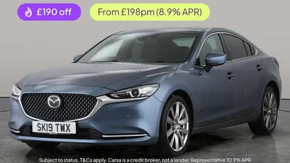 Blue Used 2019 Mazda 6 Inclusive Sedan | £11,880 (Fair price)