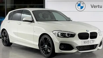Used BMW 118 M Sport 136 HP (100 kW) 2019 White Hatchback