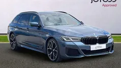 Blue Used 2022 BMW 520 M Sport Estate | £28,850 (Fair price)