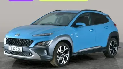 Used Hyundai Kona Premium 120 HP (88 kW) 2022 Blue SUV