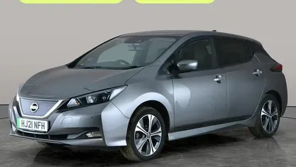 Used Nissan Leaf N-Connecta 160 kW (218 HP) 2021 Grey Hatchback
