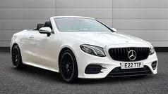 White Used 2018 Mercedes E220 AMG line Cabriolet | £18,590 (Fair price)