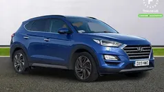 Blue Used 2019 Hyundai Tucson Premium SE SUV | £15,899 (Fair price)