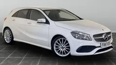 White Used 2017 Mercedes A160 AMG line Hatchback | £11,395 (Good price)