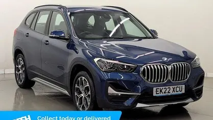 Phytonic blue Used 2022 BMW X1 xLine SUV | £20,990 (Fair price)