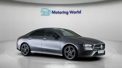 Used Mercedes CLA180 AMG line 136 HP (100 kW) 2022 Grey Coupe