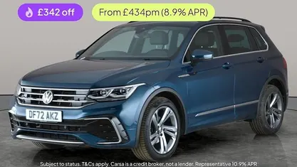 Used 2022 VW Tiguan R-line Edition SUV | £25,997 (Fair price)