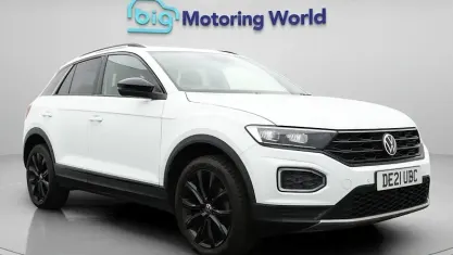 Used VW T-Roc Black Edition 150 HP (110 kW) 2021 White SUV