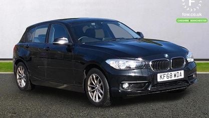 Usado BMW 118 Comfort Edition 136 CV (100 kW) 2019 Negro Utilitario