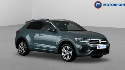 Used VW T-Roc R-line 190 HP (139 kW) 2023 Blue SUV