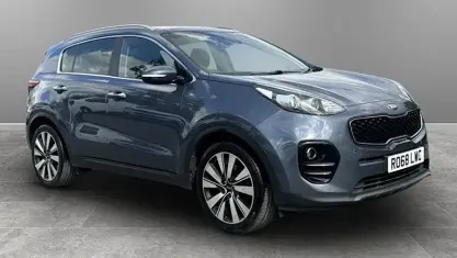 Used Kia Sportage 116 HP (85 kW) 2018 Blue SUV