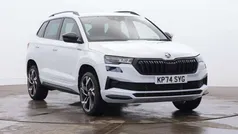 White Used 2024 Skoda Karoq SportLine SUV | £29,695 (Fair price)