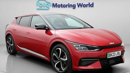 Begagnad Kia EV6 GT-Line S 239 kW (325 HK) 2023 Röd SUV