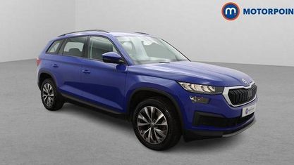 Begagnad Skoda Kodiaq SE Drive 150 HK (110 kW) 2023 Blå SUV