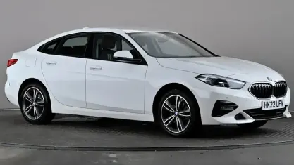 Used BMW 218 Sport Line 136 HP (100 kW) 2022 White Coupe