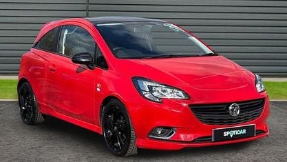 Używany Vauxhall Corsa Edition 75 KM (55 kW) 2017 Czerwony Hatchback