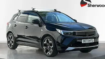 Used Vauxhall Grandland X Ultimate 131 HP (96 kW) 2023 Black SUV