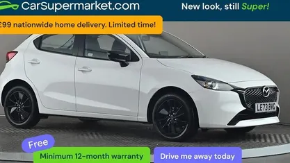 Used Mazda 2 Homura-Line 116 HP (85 kW) 2024 White Hatchback