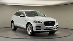 Exterior paint yulong white Used 2019 Jaguar F-Pace Portfolio SUV | £20,250 (Fair price)