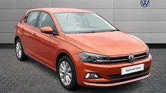 Orange Used 2018 VW Polo SEL Hatchback | £14,590 (Fair price)
