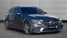 Grey Used 2020 Mercedes C220 AMG line Estate | £21,750 (Fair price)