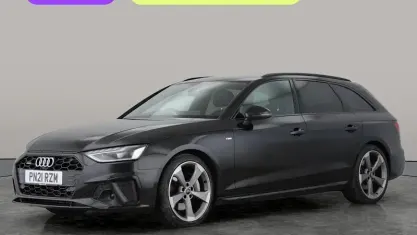 Used Audi A4 Black Edition 265 HP (194 kW) 2021 Black Estate
