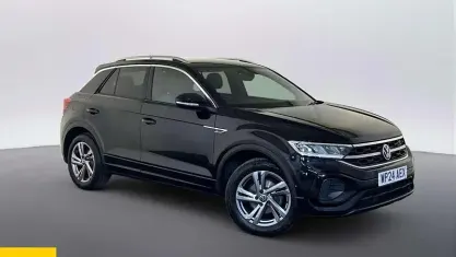 Used VW T-Roc R-line 150 HP (110 kW) 2024 Black SUV