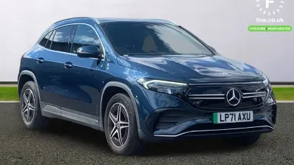 Used Mercedes EQA250 AMG line 139 kW (190 HP) 2022 Blue SUV