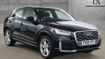 Used Audi Q2 S-Line 150 HP (110 kW) 2020 Black SUV