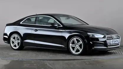 Usado Audi A5 S-Line 190 HP (139 kW) 2018 Preto Coupé