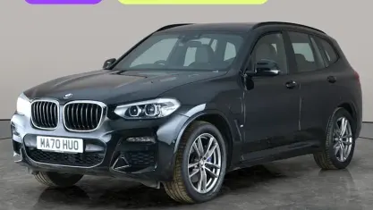 Used BMW X3 M Sport 292 HP (214 kW) 2021 Black SUV