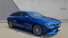 Spectral blue metallic Used 2024 Mercedes CLA250e AMG Line Premium Sedan | £29,735 (Fair price)
