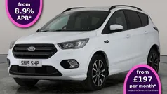 White Used 2019 Ford Kuga ST-Line SUV | £13,652 (Fair price)