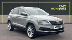 Meteor grey Used 2020 Skoda Karoq SE L SUV | £14,500 (Fair price)