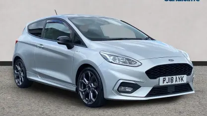 Used Ford Fiesta ST-Line X 140 HP (102 kW) 2018 Silver Hatchback