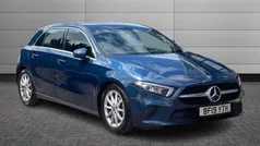 Denim blue Used 2019 Mercedes A180 Executive Hatchback | £14,395 (Good price)