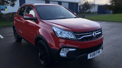 Red Used 2018 Ssangyong (KGM) Korando Estate | £7,995 (Good price)