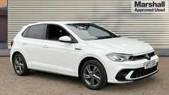 White Used 2023 VW Polo R-line Hatchback | £16,590 (Fair price)