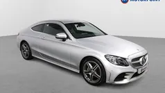 Silver Used 2019 Mercedes C220 AMG Line Premium Coupe | £21,299 (Fair price)
