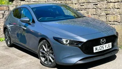 Used Mazda 3 Exclusive-Line 140 HP (102 kW) 2025 Grey Hatchback