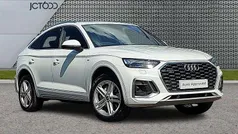 White Used 2022 Audi Q5 Sportback S-Line SUV | £32,971 (Good price)